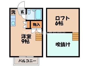 クィーンパレス赤迫の物件間取画像